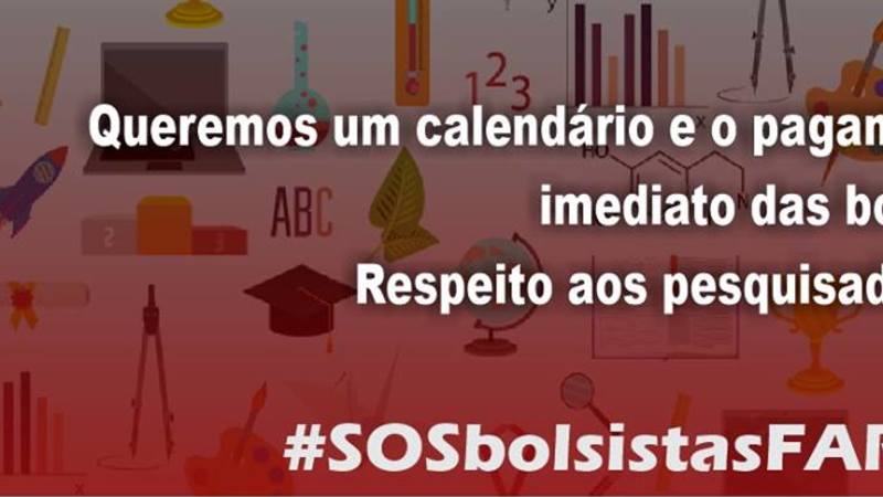 Pagamento imediato das bolsas de pesquisa da FAPERJ Pagamento imediato das bolsas de pesquisa da FAPERJ