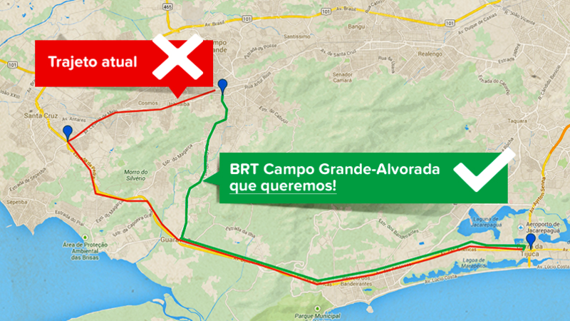 BRT Campo Grande-Alvorada, bota pra rodar! BRT Campo Grande-Alvorada, bota pra rodar!