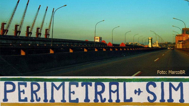 Contra a derrubada do viaduto da Perimetral Contra a derrubada do viaduto da Perimetral