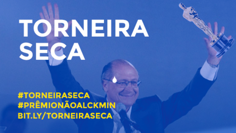 Deputados, desistam de entregar o prêmio ao Alckmin pela gestão da água! Deputados, desistam de entregar o prêmio ao Alckmin pela gestão da água!