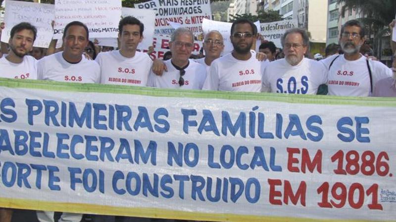 Exército, não remova a população tradicional da Aldeia Imbuhy! Exército, não remova a população tradicional da Aldeia Imbuhy!