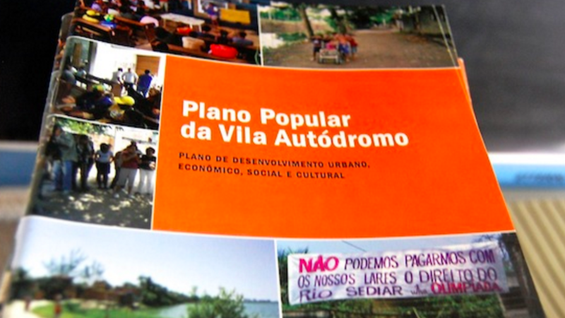 Paes, aceite o convite para conhecer o Plano Popular de Urbanização da Vila Autódromo! Paes, aceite o convite para conhecer o Plano Popular de Urbanização da Vila Autódromo!