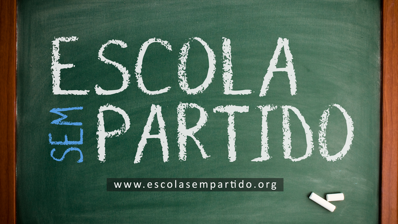 Somos A FAVOR do Programa Escola Sem Partido! PL nº 867/2014 - RJ Somos A FAVOR do Programa Escola Sem Partido! PL nº 867/2014 - RJ