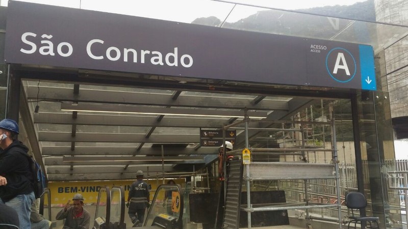 Rodrigo Vieira, mude o nome da estação de metrô para Rocinha Rodrigo Vieira, mude o nome da estação de metrô para Rocinha